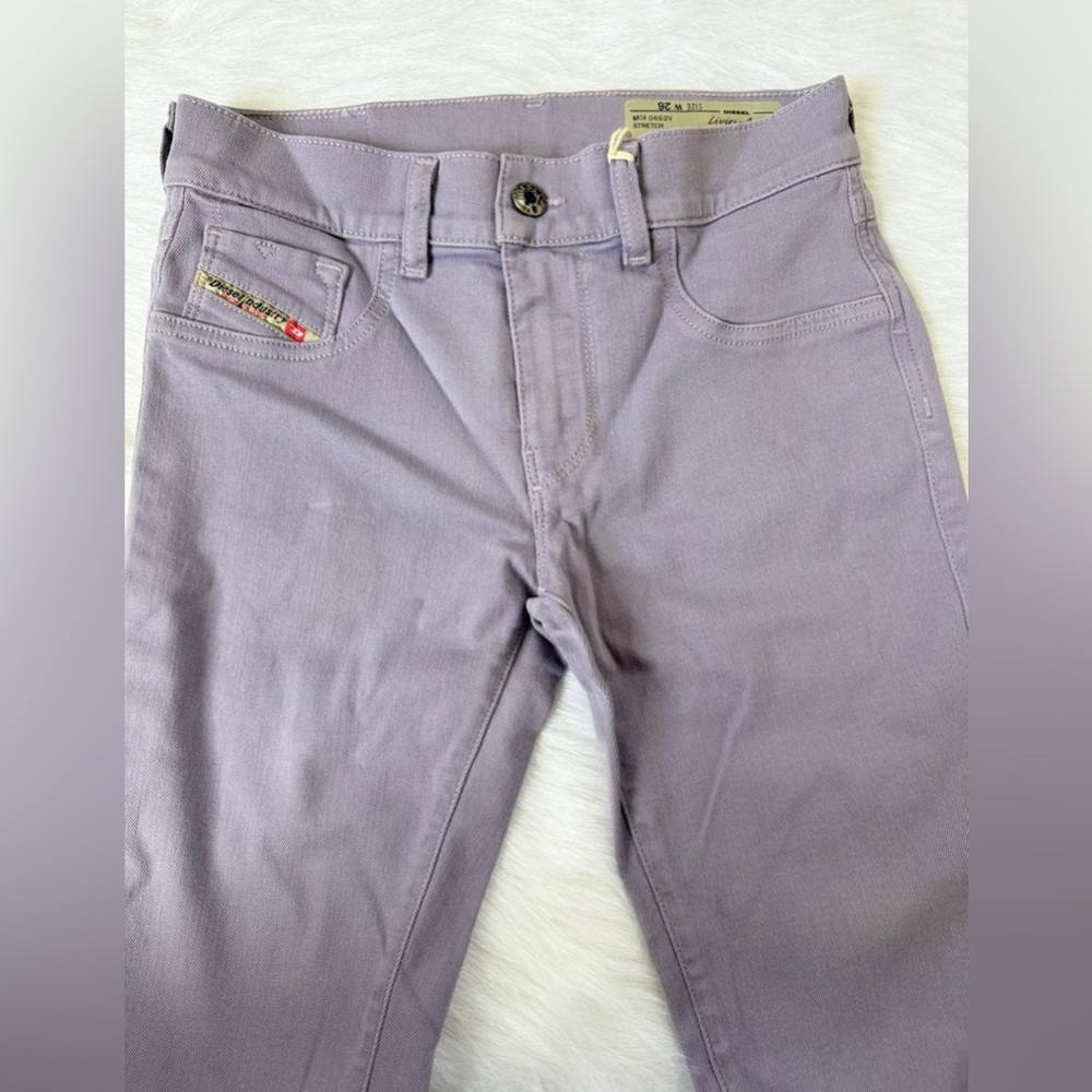 Diesel Purple Skinny Jeans Sleek Fit
